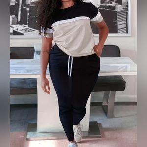 2 Piece Colorblock Outfit